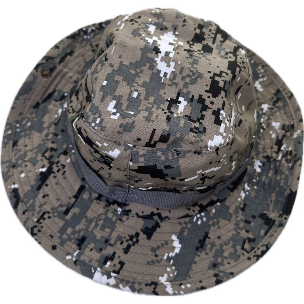 Military Jungle Type II Digital Camo Hat Size Large Muxin Camping Fishing
